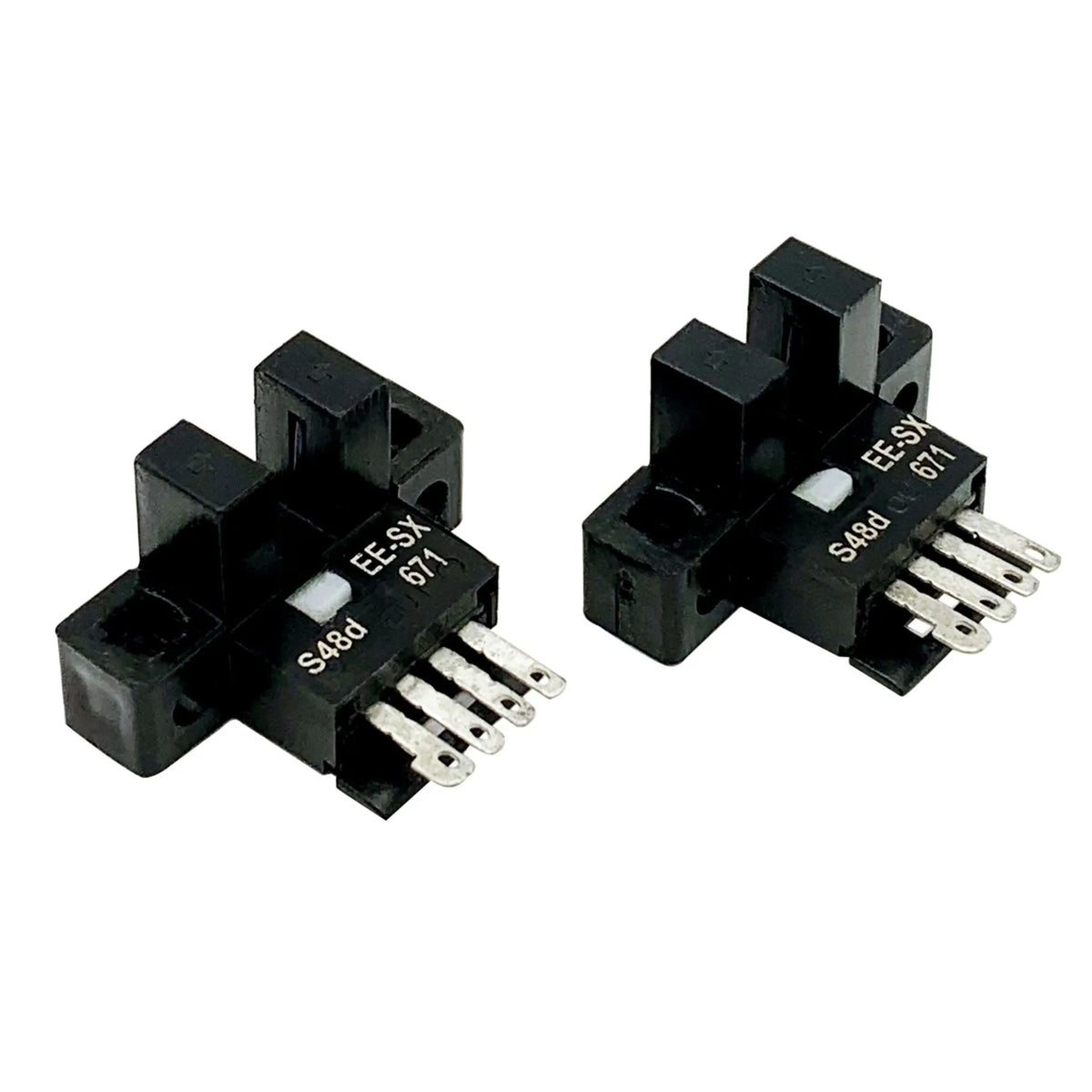 EE-SX671 miniature U-shaped groove photoelectric switch with NPN output and polycarbonate shell