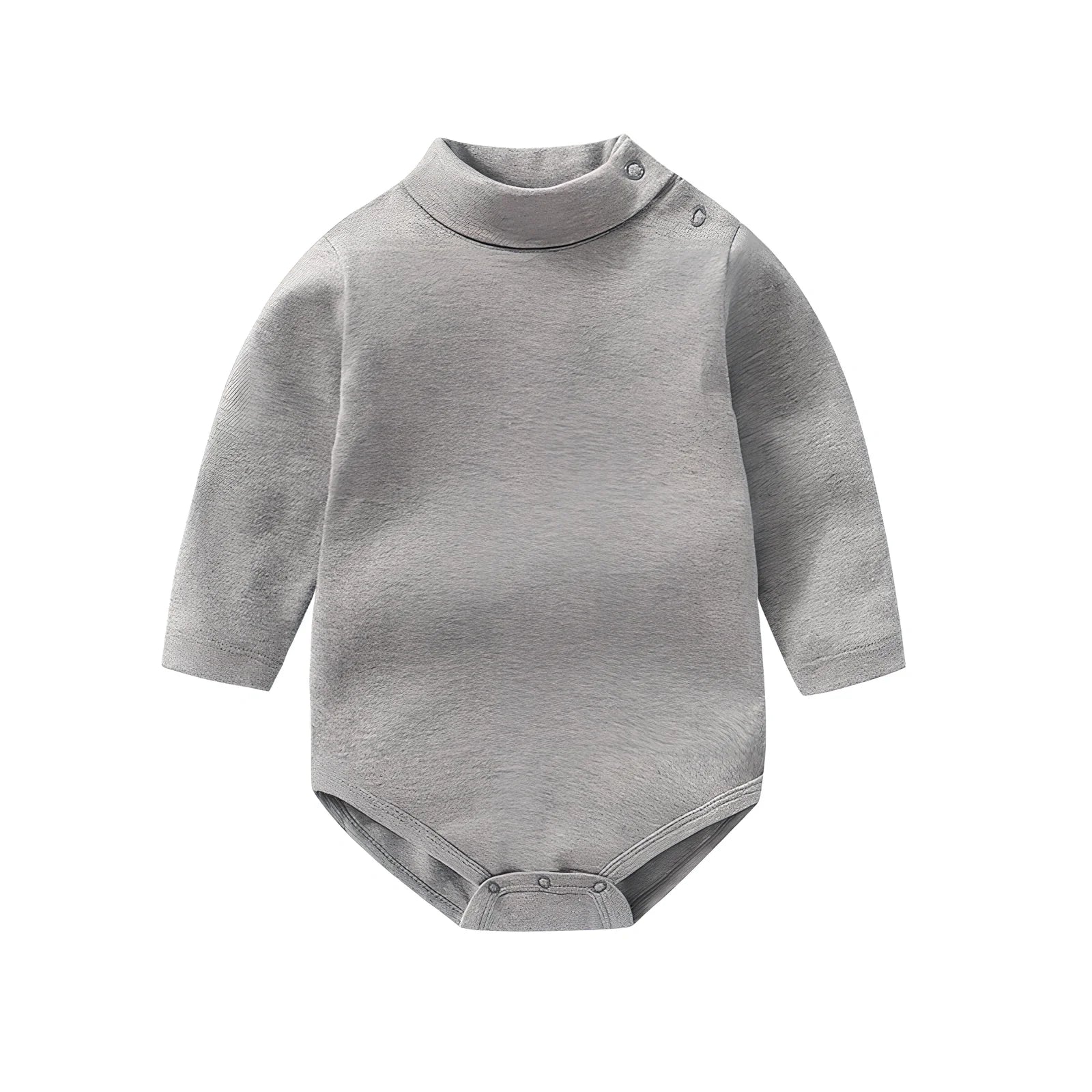 Cotton baby bodysuit with snap closures in multiple colours and sizes for New Zealand infants