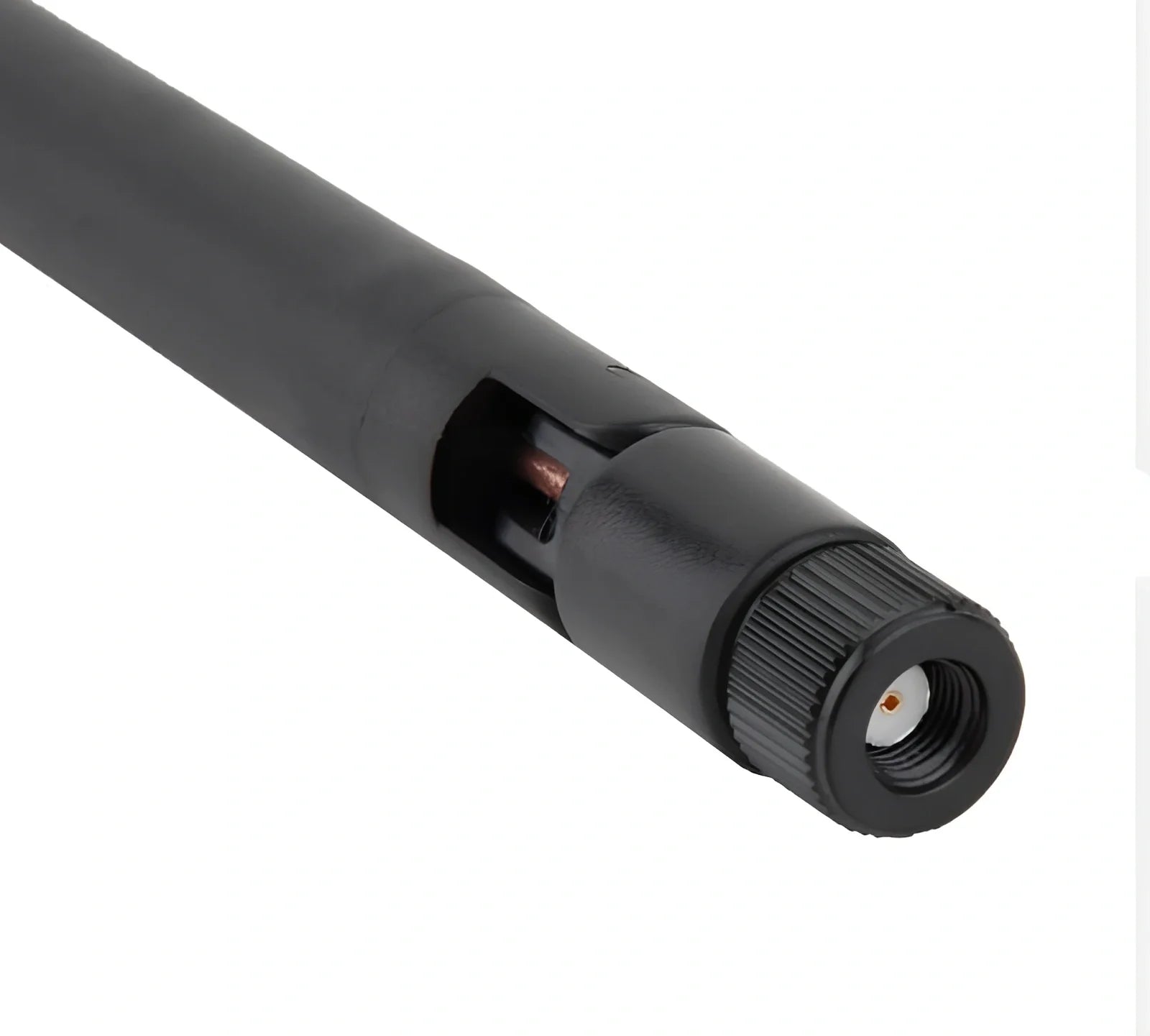 Flexible rubber WiFi 2.4GHz antenna with SMA male connector for signal boosting