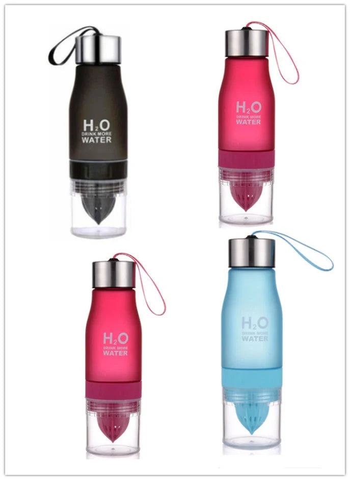 Frosted Plastic Lemon Cup in various colours, BPA-free, 650ml capacity