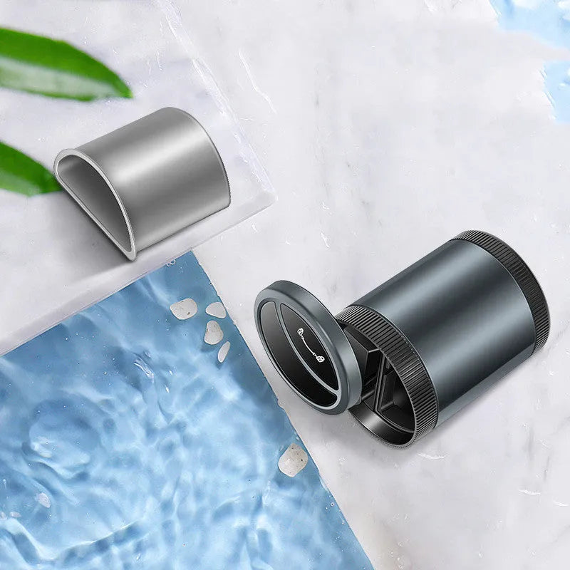 Automatic sensing ashtray with USB outlet in black, blue, grey or red for vehicle, home and office use