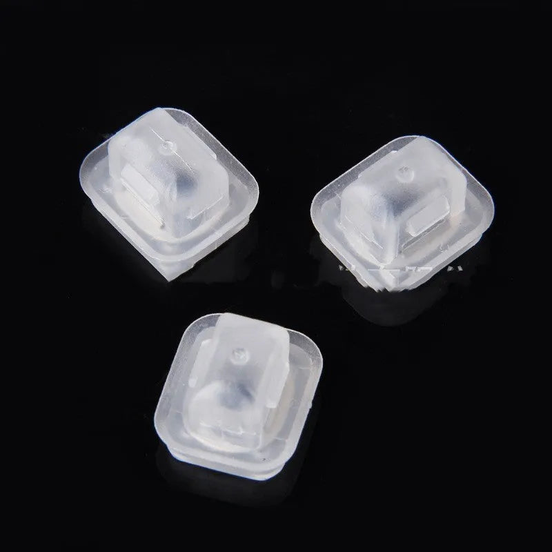 BMW E39 E38 interior trim clips showing 17.3mm plastic fasteners with peach wood pattern