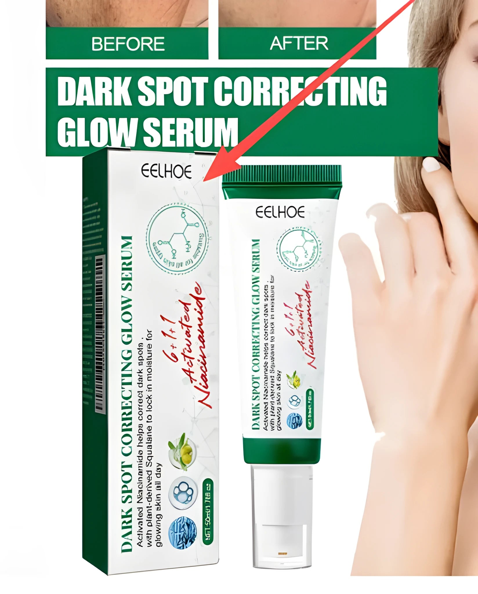 50ml facial moisturising lotion bottle with essence emulsion for universal skin types