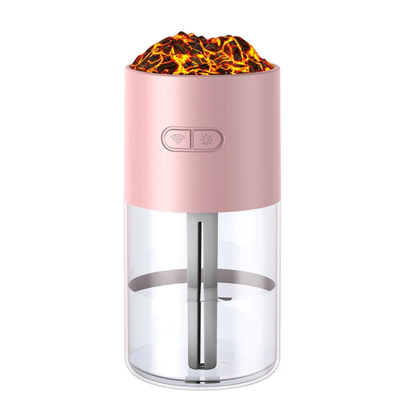 Starry Sky Projection Humidifier with ambient light and USB portability