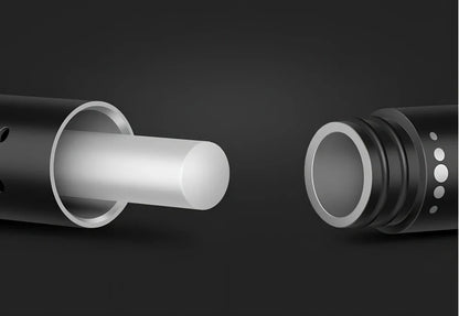 Silver aluminium alloy car vent clip-on air freshener, 83x13mm size, 46g, with replaceable fragrance cores