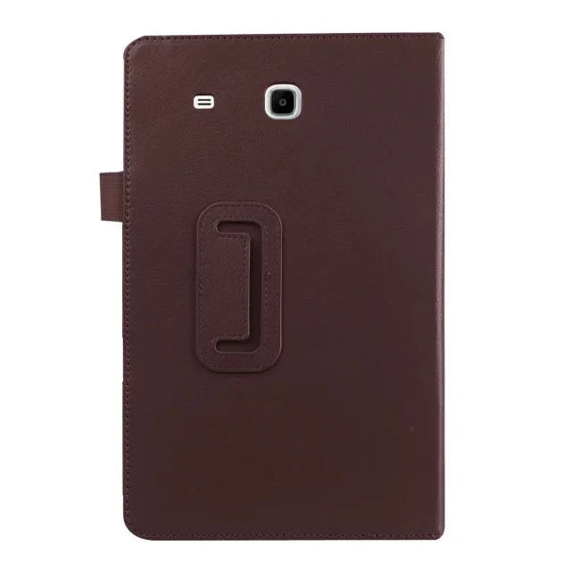 Samsung T560 flat leather protective case in various colours with foldable design