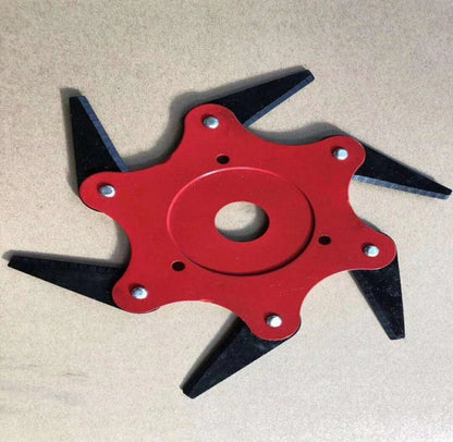 Multi-Leaf Manganese Steel Blade for efficient grass cutting