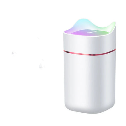 USB household desktop colorful humidifier with animal design and gradient lights