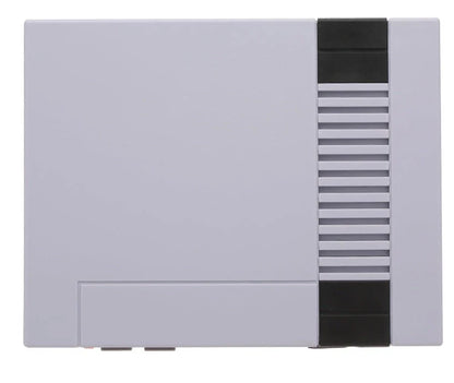 620 Classic Games Console with two joystick controllers on a wooden table