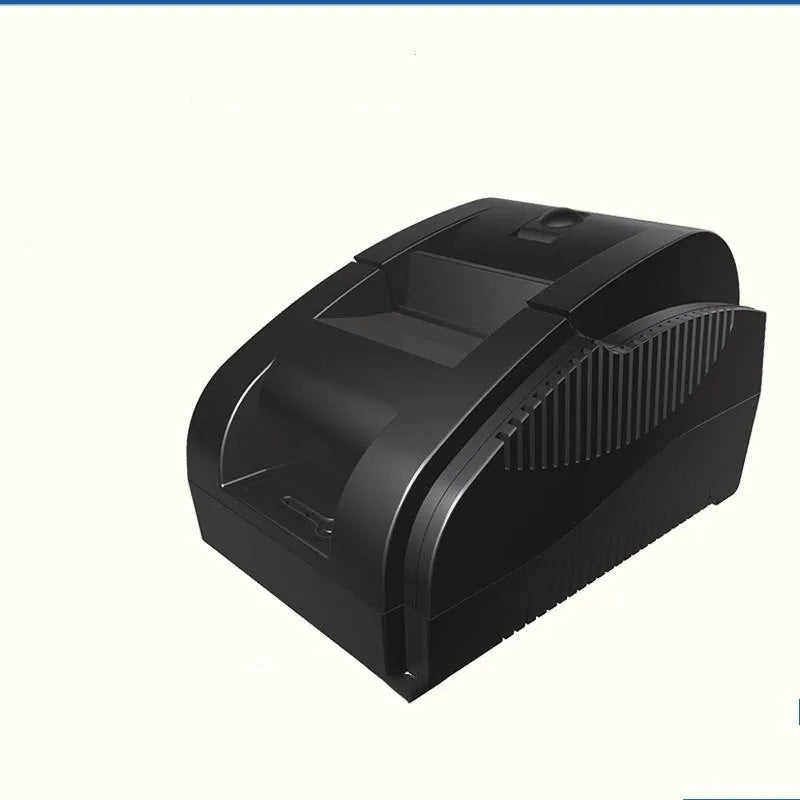 Bluetooth thermal receipt printer with voice alerts, 58mm paper, USB connectivity, and 80 rolls of paper