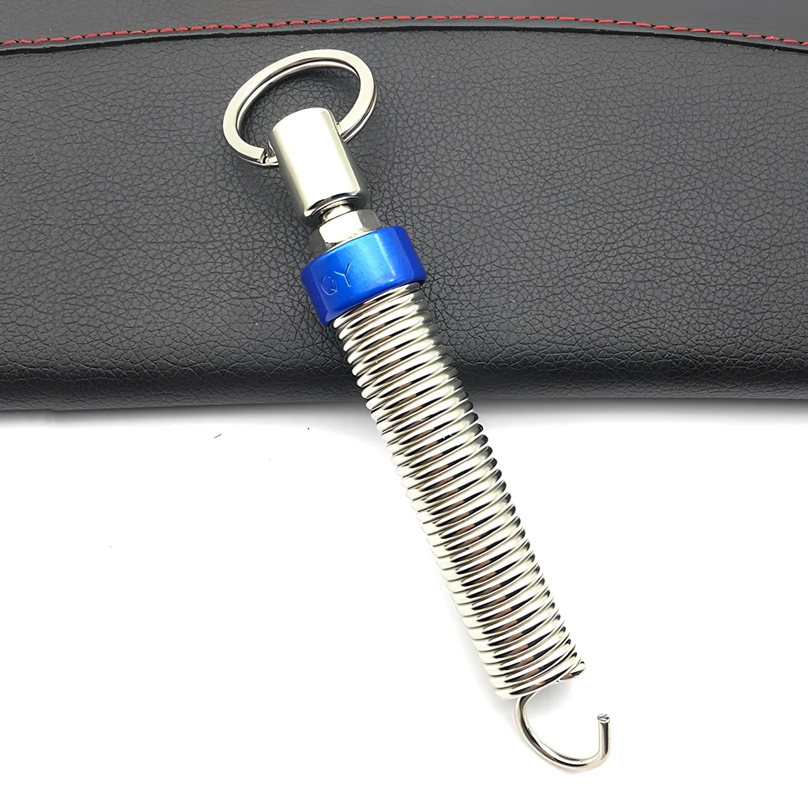 Red or blue 130g alloy car trunk lift spring, 25cm extended for 5kg boot ejection