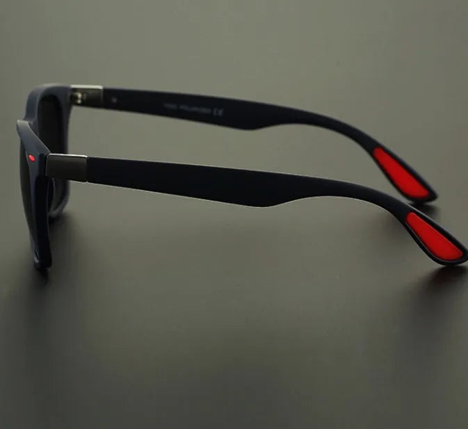 Classic men's polarized retro sunglasses with TAC lens UV400 protection in vintage style