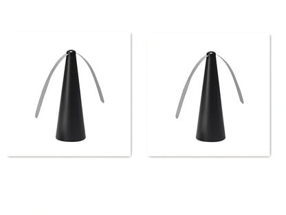 Compact USB fly repellent fan with ABS housing for tabletop insect protection