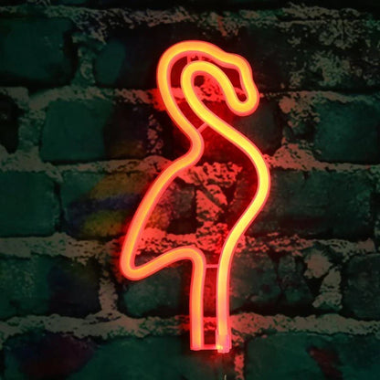 LED neon sign light in various designs for home decor