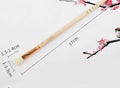 Wool painting brush with soft head for ceramic tracing and watercolour art in S-series sizes