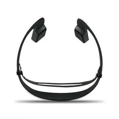 LF-18 Bluetooth sport earphone in white with in-ear fit and wireless design