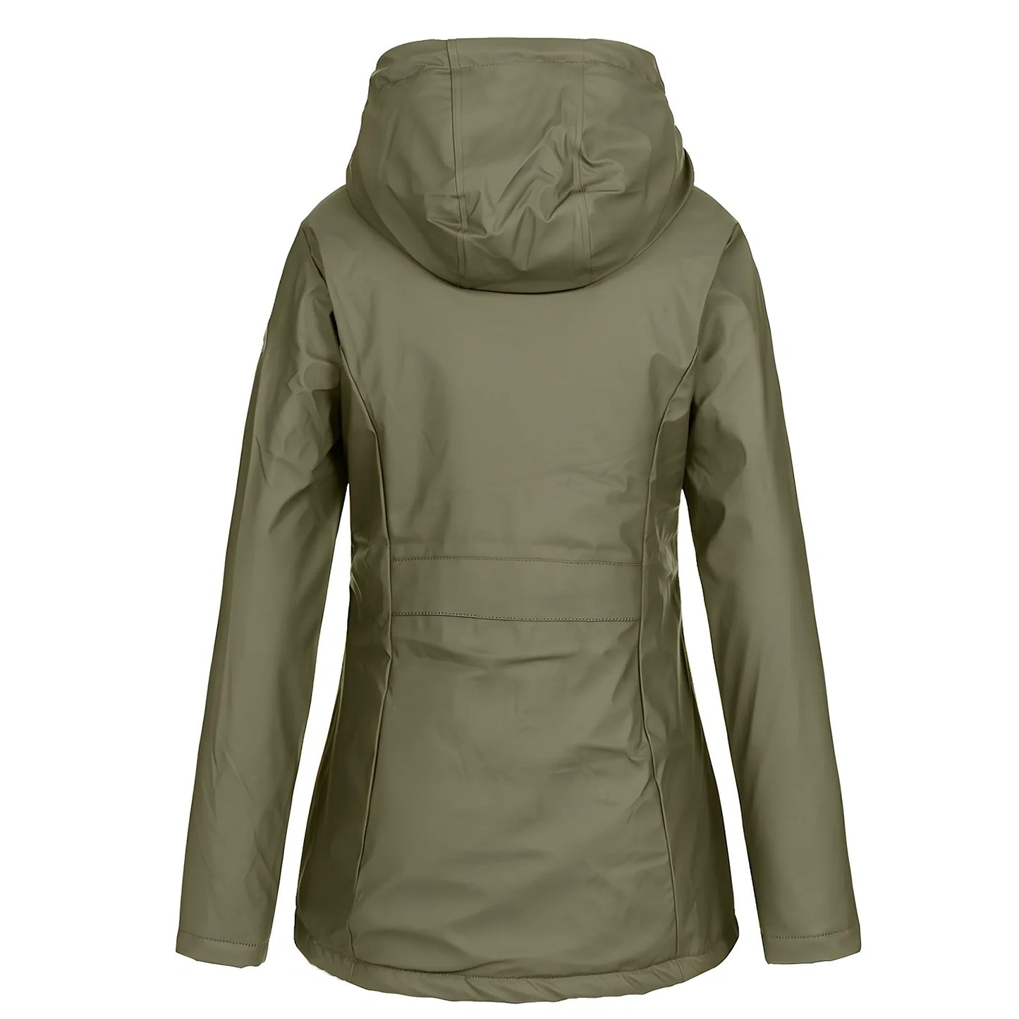 Women's outdoor winter jacket in Army Green, Black or Yellow with size range M to 4XL