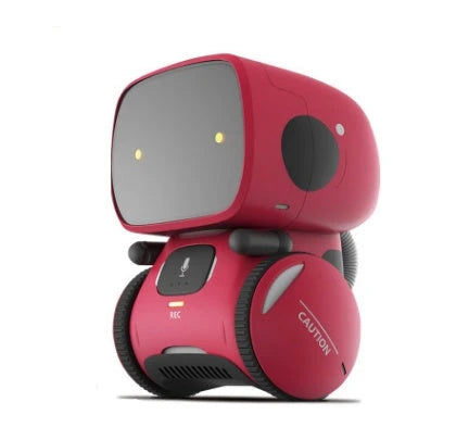 Interactive voice recognition robot for children's early education with touch controls