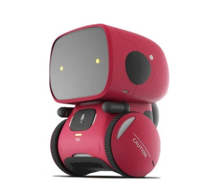 Interactive voice recognition robot for children's early education with touch controls