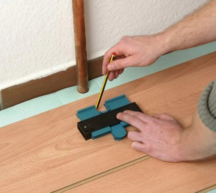 Radial Ruler Contour Gauge Taker Profile Gauge for precise irregular shape measurements