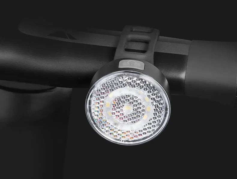 Gaciron W08F-20 bicycle LED headlight with motion sensor and USB rechargeable battery, 20 lumen, IPX6 waterproof