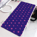 Textured cloth esports gaming mouse pad measuring 400x900mm with 4mm thickness