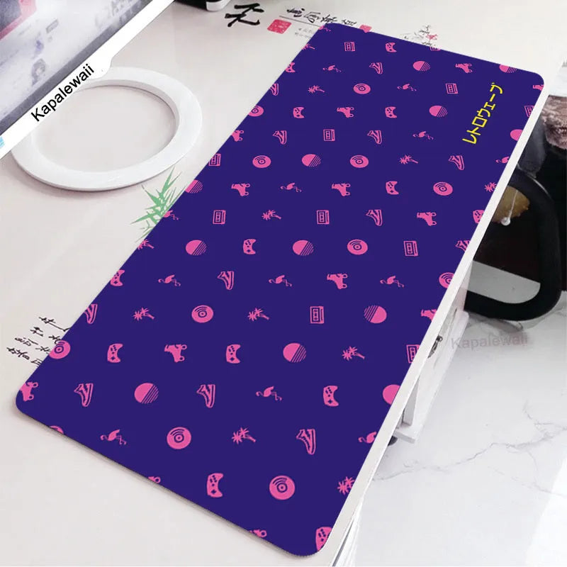Textured cloth esports gaming mouse pad measuring 400x900mm with 4mm thickness