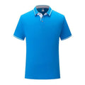 Men's pure cotton stand collar short sleeve business shirt in Chinese style, shown in a solid colour with flocking detail.
