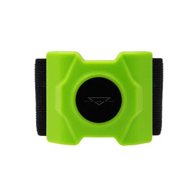 Adjustable magnetic water cup belt in black, blue, and green for fitness and outdoor use