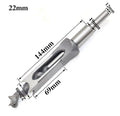 Alloy steel square hole drill tapper with multiple model sizes from 6mm to 30mm for woodworking mortising