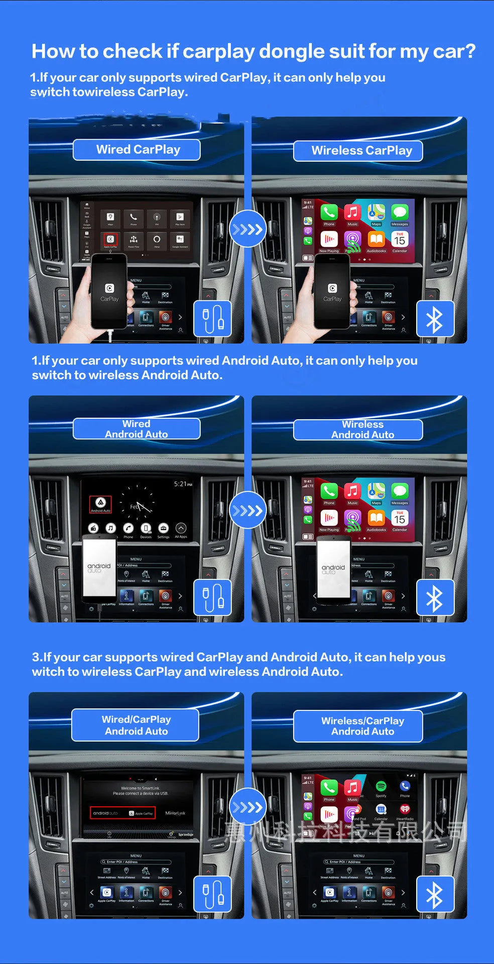 9-inch black car GPS navigation unit with capacitive touch screen and USB-A interface