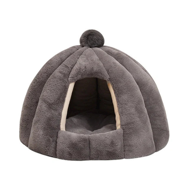 Pumpkin bag cat litter kennel in various colors, foldable and washable design