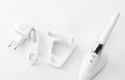 Skin small iron beauty device measuring 215x72x61mm with six core skincare functions