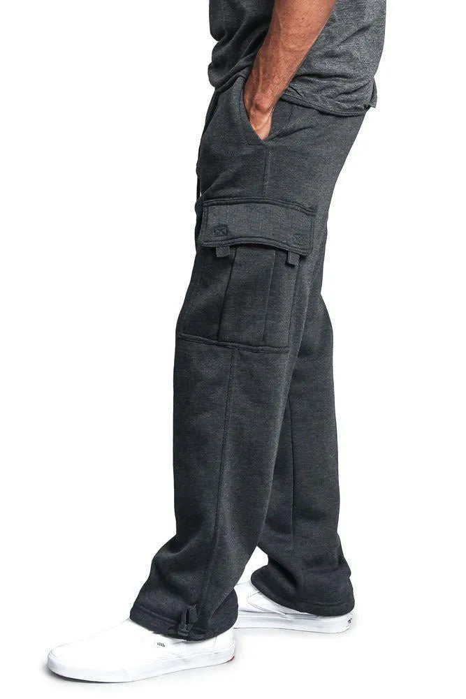 Casual Multi-pocket Loose Straight-leg Overalls for Men and Women, Polyester Broadcloth Midweight Fabric, Available in White, Black, Dark Gray, Light Gray, Army Green, Red, Sizes M to 4XL, Drawstring Closure, Spring Autumn Wear