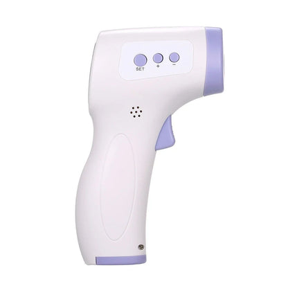 Non-contact infrared thermometer gun with backlit display for accurate temperature measurement
