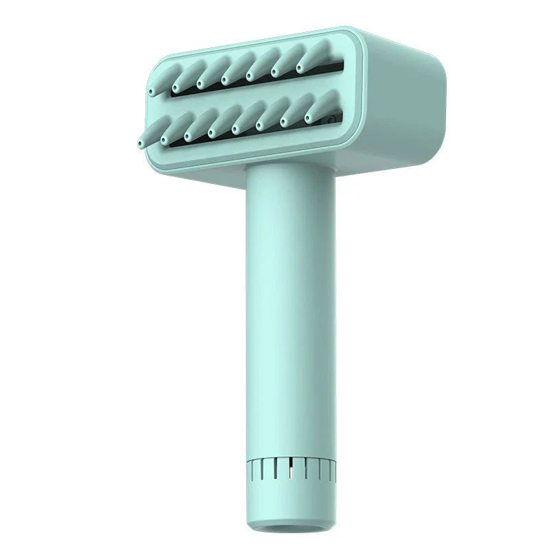 Wireless electric pet comb for flea removal and fur cleaning