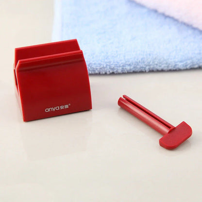 Toothpaste Squeezer Plastic Toiletries with rotating rod jaw for efficient use