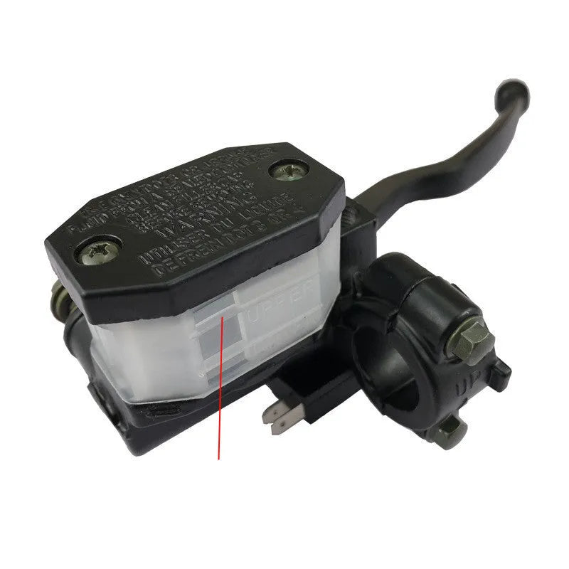 Black disc brake upper pump for Suzuki motorcycles GN125 GS125 King Prince