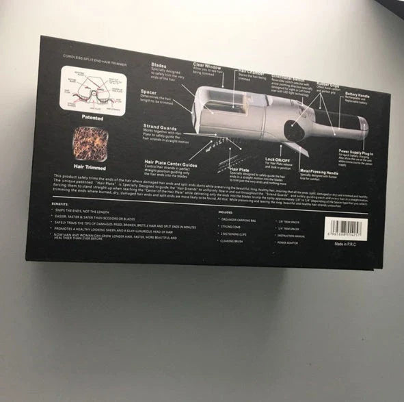 Multifunctional haircut artifact for precise trimming and styling, promoting healthier hair