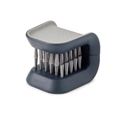 Versatile Knife & Cutlery Cleaner Brush - A Kiwi Kitchen Essential with Clever U-shaped Design and Durable Construction