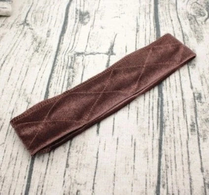 Flexible Velvet Adjustable Wig Grip Headband in various colours for secure wig fit