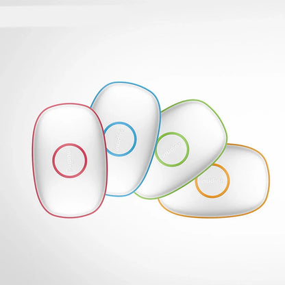 Microwaveable hand warmer hot water bottle with blue and pink cloth cover options