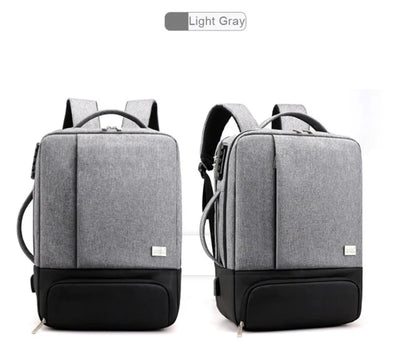 15.6 inch anti-theft nylon laptop bag in various colours