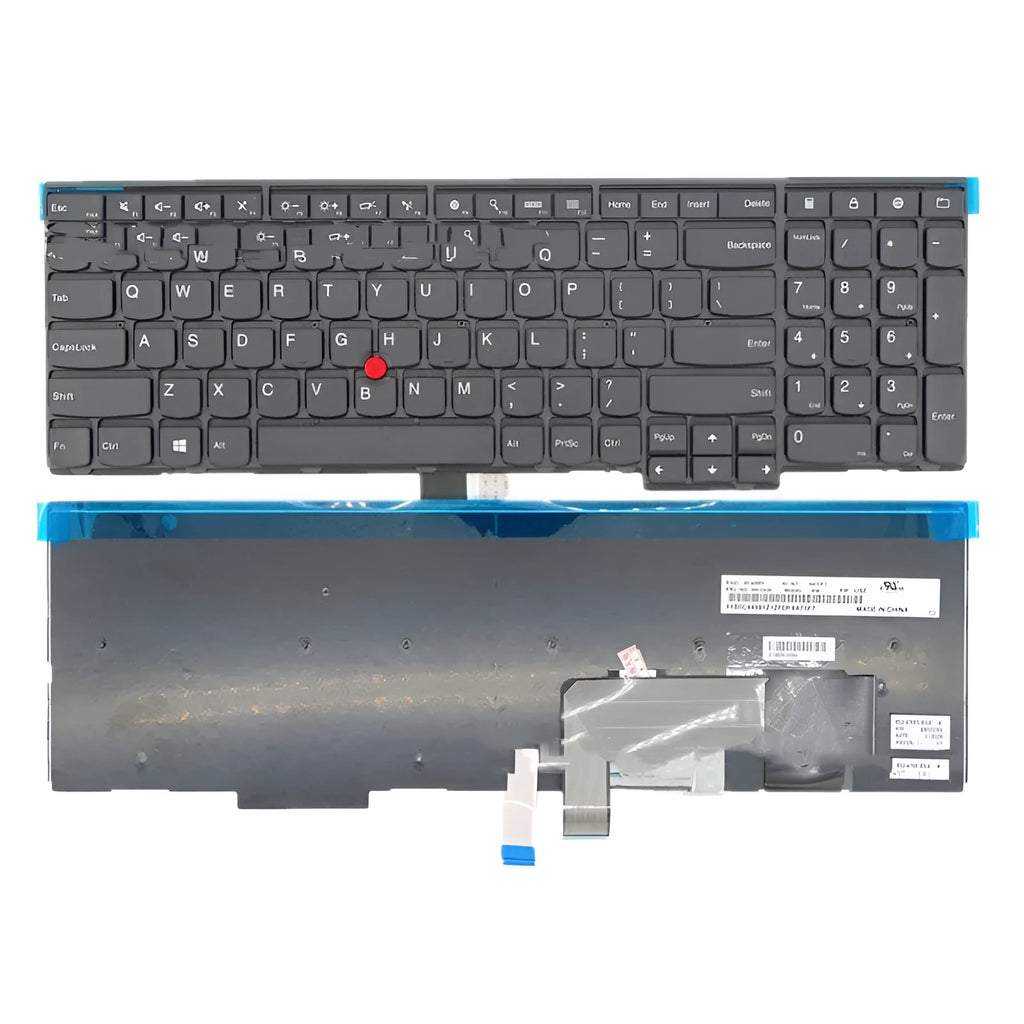 Black Lenovo E531 laptop replacement USB keyboard for W541 T550 W550s models