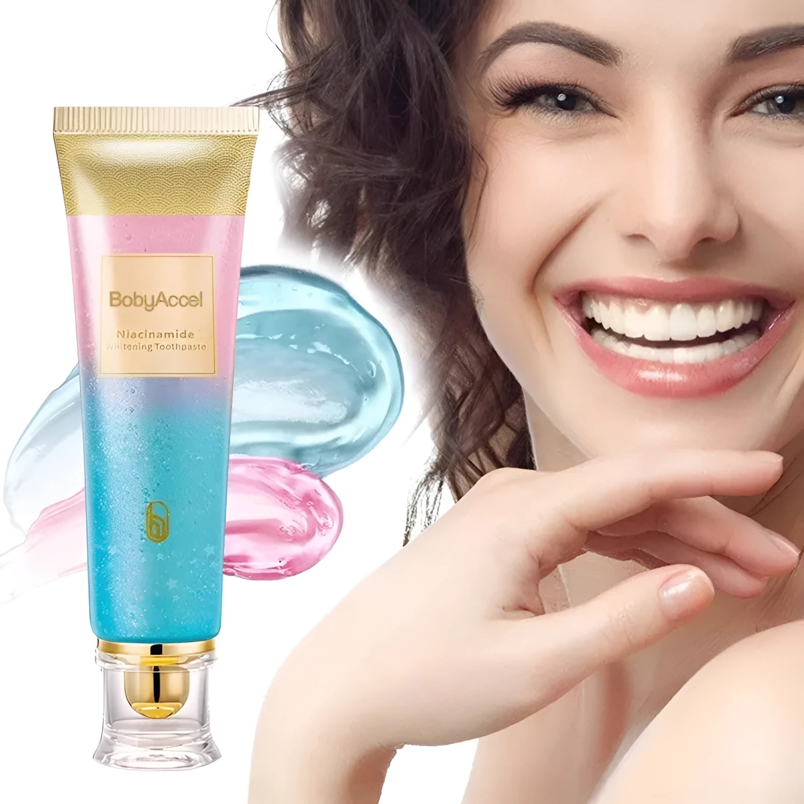 100g nicotinamide whitening toothpaste tube for adults with cleaning function