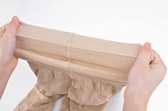 Black women's seamless high waist shapewear shorts for tummy control on a mannequin.