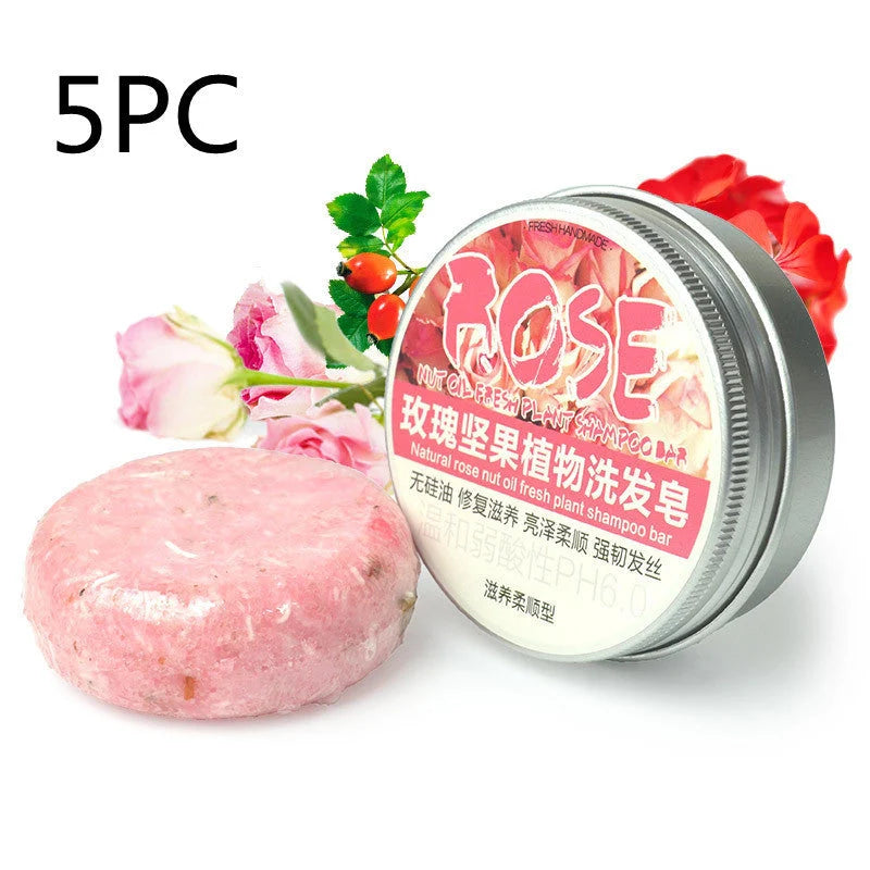 Ginger-infused skin care shampoo conditioner essential oil soap 60g for natural hair care