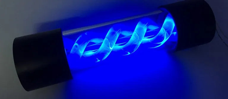 T-virus style water cooling reservoir tank in red colour with 155mm length