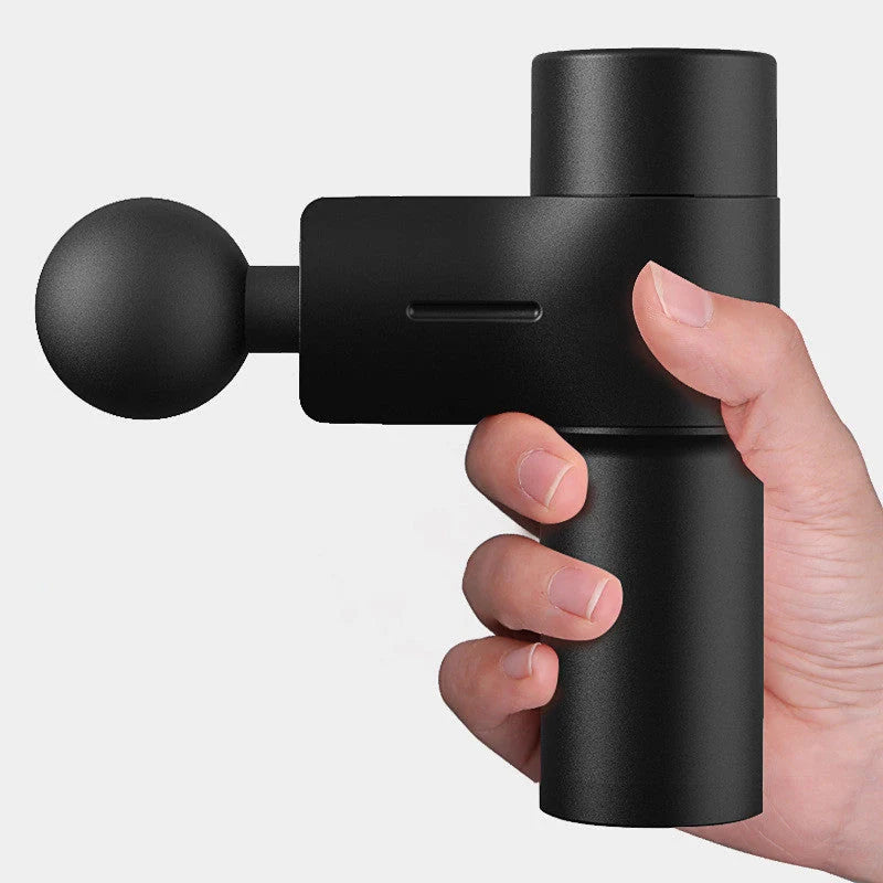 Portable USB rechargeable electric muscle relaxation massager in multiple colors