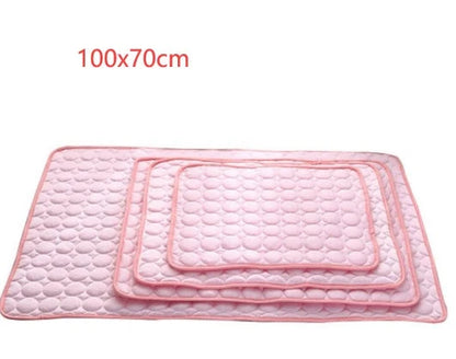 Cooling Comfort for Pets: Durable Summer Pet Pad - An innovative pet cooling mat made with premium materials for instant relief from hot summer temperatures